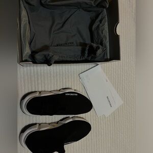 Balenciaga Black and White Sneakers - PRICE IS FIRM
